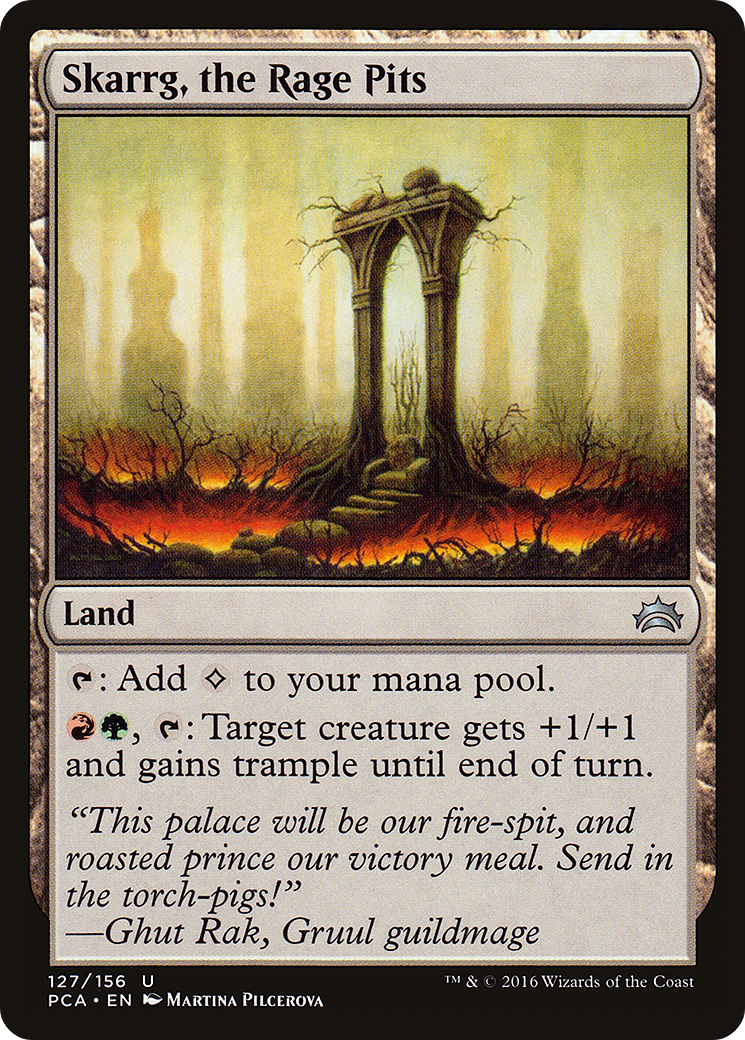 {C} Skarrg, the Rage Pits [Planechase Anthology][PCA 127]