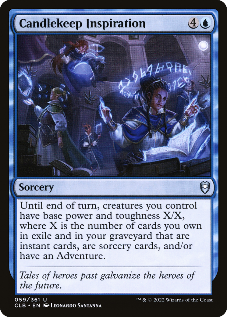 {C} Candlekeep Inspiration [Commander Legends: Battle for Baldur's Gate][CLB 059]