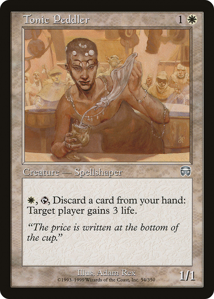 {C} Tonic Peddler [Mercadian Masques][MMQ 054]