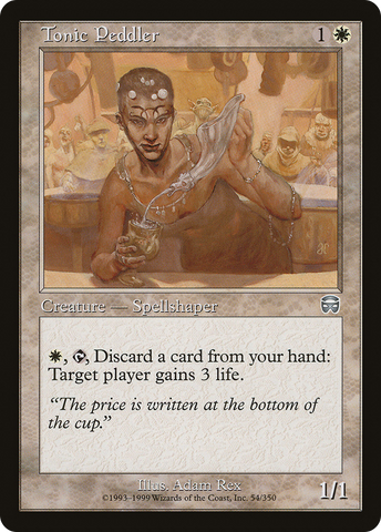 {C} Tonic Peddler [Mercadian Masques][MMQ 054]