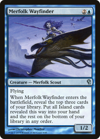 {C} Merfolk Wayfinder [Duel Decks: Jace vs. Vraska][DDM 009]