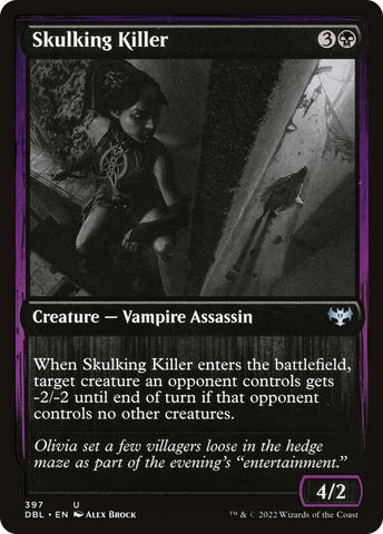 {C} Skulking Killer [Innistrad: Double Feature][DBL 397]