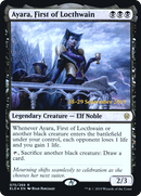{R} Ayara, First of Locthwain [Throne of Eldraine Prerelease Promos][PR ELD 075]