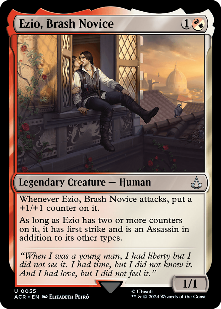 {C} Ezio, Brash Novice [Assassin's Creed][ACR 055]