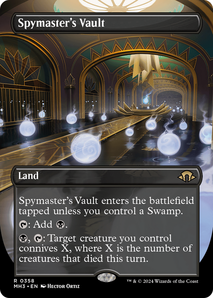 {R} Spymaster's Vault (Borderless) [Modern Horizons 3][MH3 358]