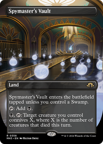 {R} Spymaster's Vault (Borderless) [Modern Horizons 3][MH3 358]