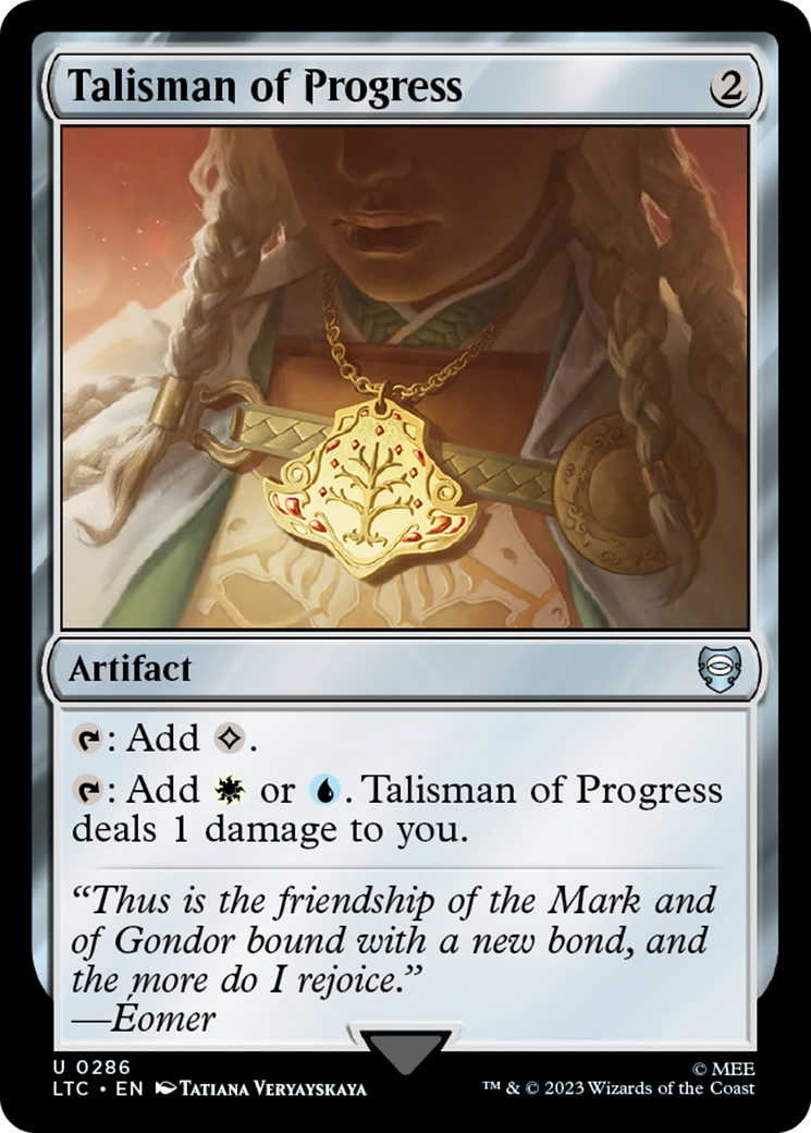{R} Talisman of Progress [The Lord of the Rings: Tales of Middle-Earth Commander][LTC 286]