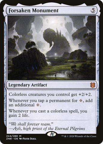 {R} Forsaken Monument [Zendikar Rising][ZNR 244]
