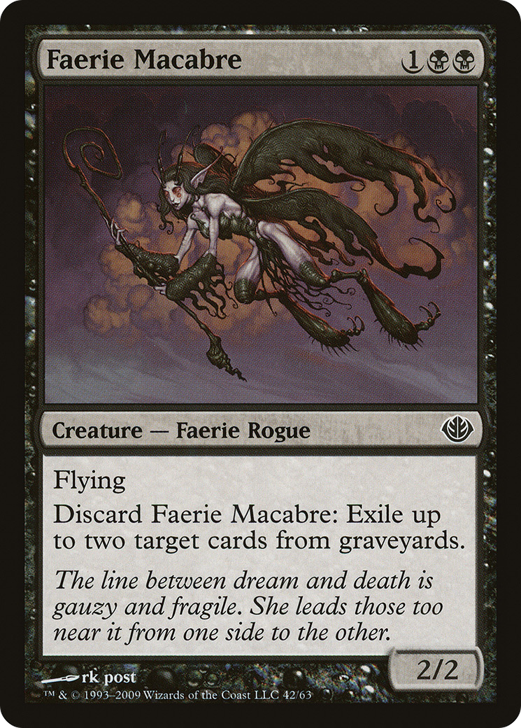 {C} Faerie Macabre [Duel Decks: Garruk vs. Liliana][DDD 042]