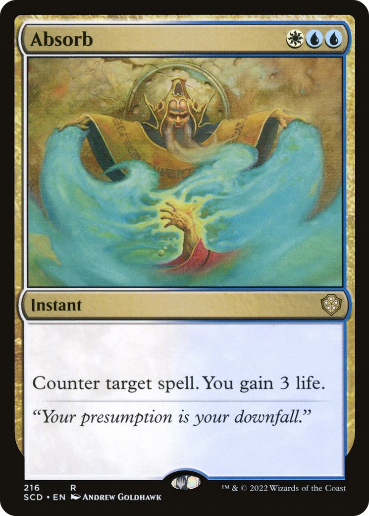 {R} Absorb [Starter Commander Decks][SCD 216]