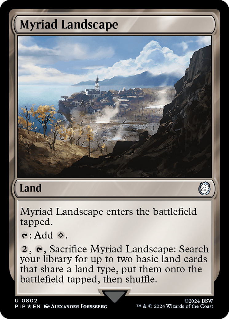 {C} Myriad Landscape (Surge Foil) [Fallout][PIP 802]