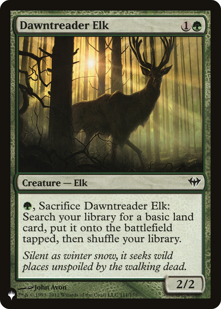 Dawntreader Elk [LIST DKA-111]