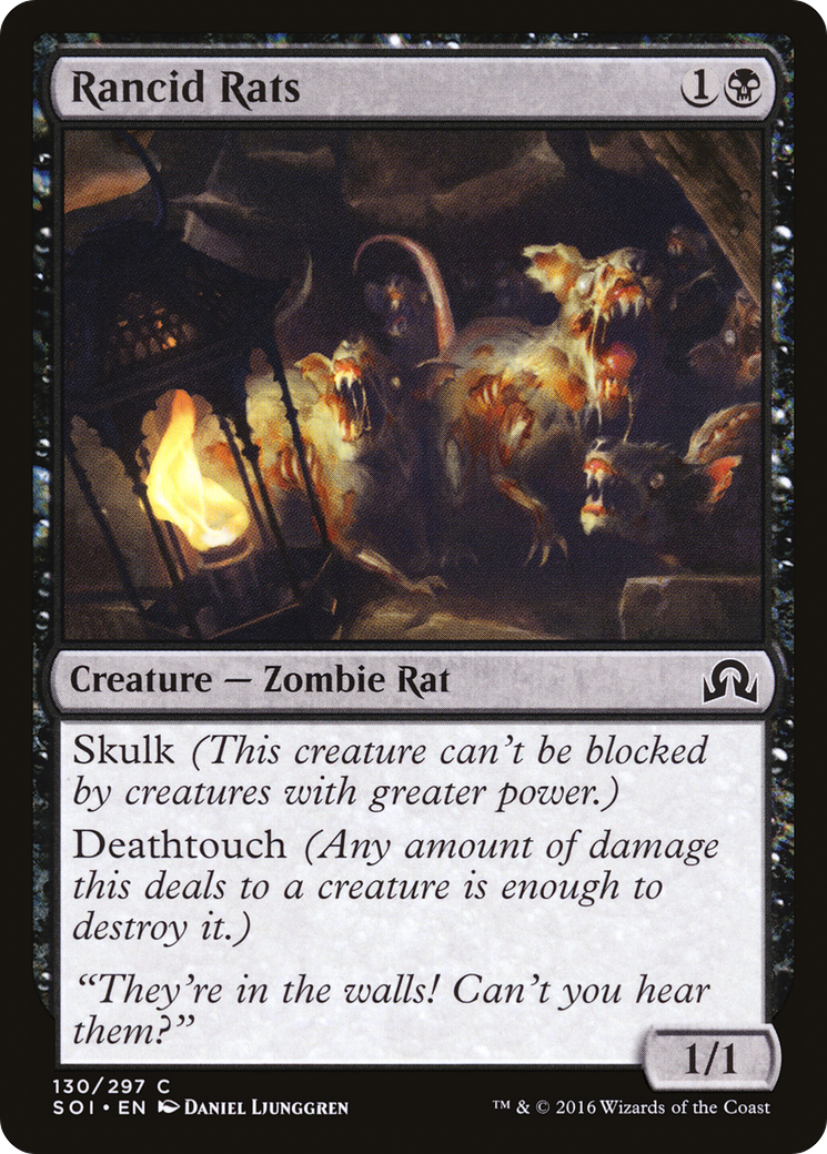 {C} Rancid Rats [Shadows over Innistrad][SOI 130] - Misty Mountain Games