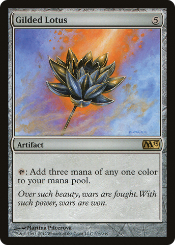 {R} Gilded Lotus [Magic 2013][M13 206]
