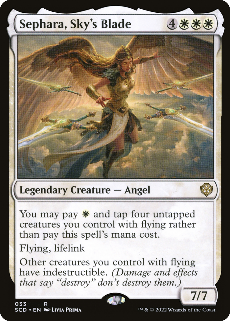 {R} Sephara, Sky's Blade [Starter Commander Decks][SCD 033]