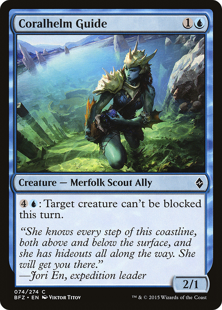 {C} Coralhelm Guide [Battle for Zendikar][BFZ 074]