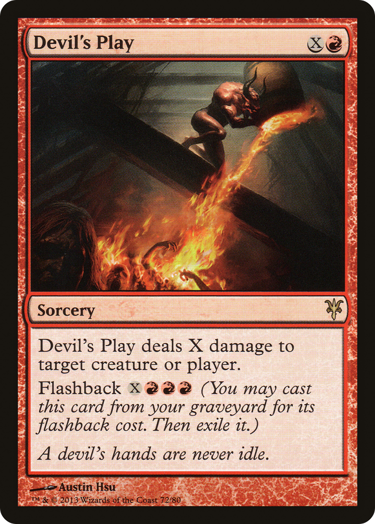 {R} Devil's Play [Duel Decks: Sorin vs. Tibalt][DDK 072]