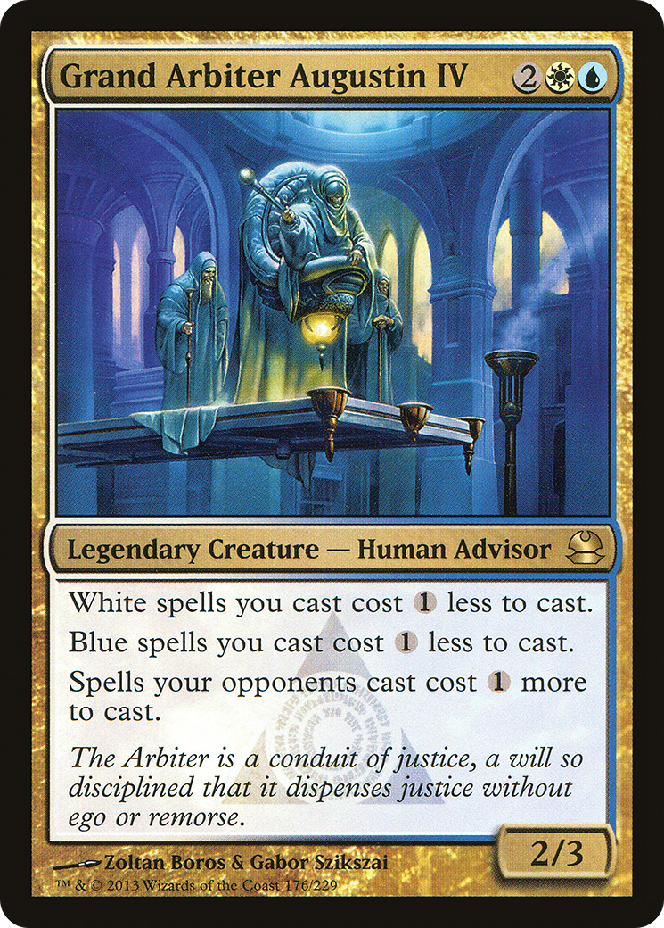 {R} Grand Arbiter Augustin IV [Modern Masters][MMA 176]