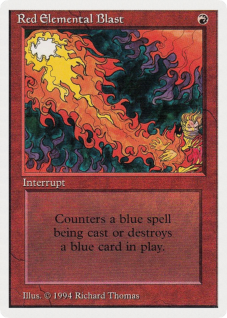 {C} Red Elemental Blast [Summer Magic / Edgar][SUM 171]