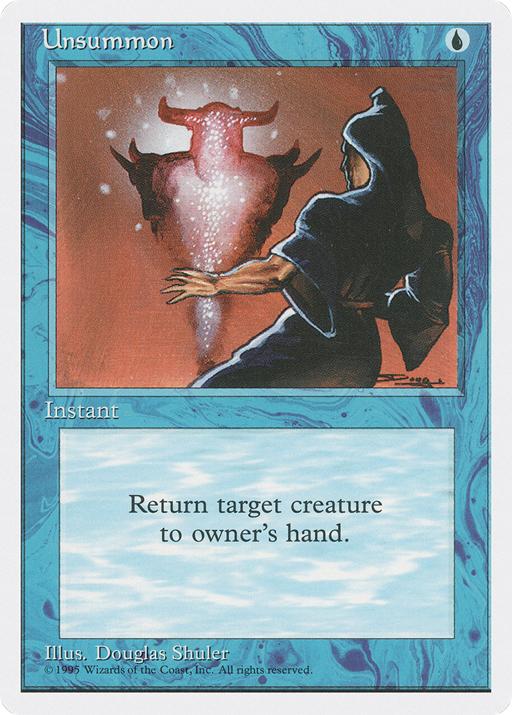 {C} Unsummon [Fourth Edition][4ED 111]