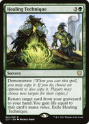 {R} Healing Technique [Commander 2021][C21 063]