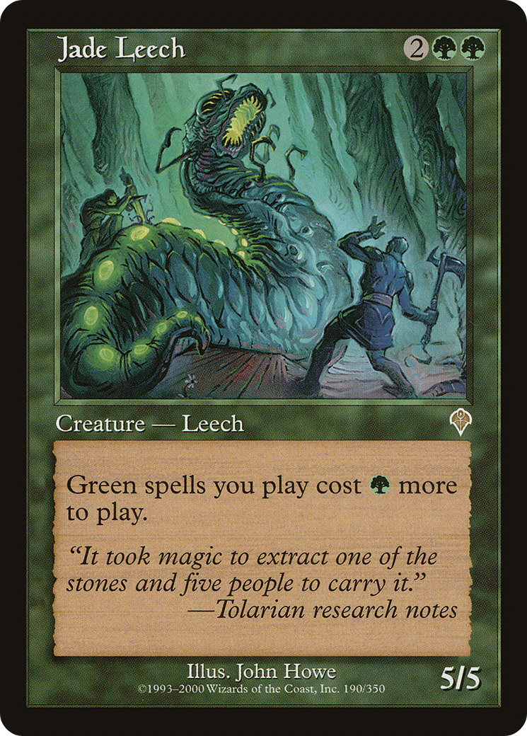 {R} Jade Leech [Invasion][INV 190] - Misty Mountain Games
