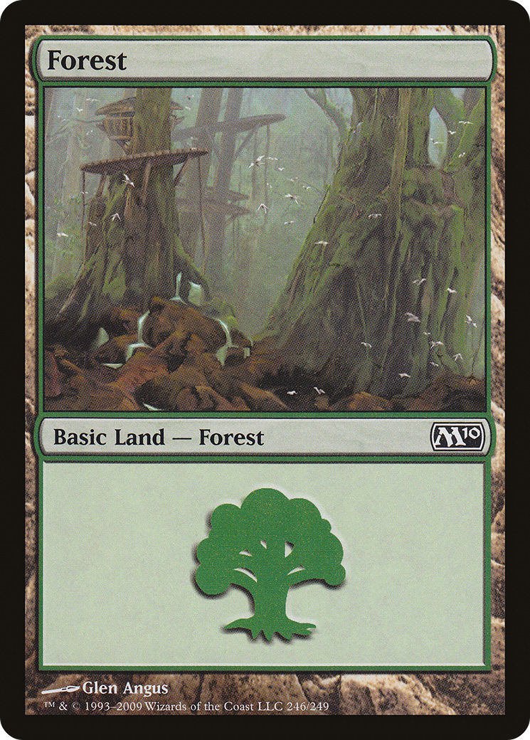 {B}[M10 246] Forest (246) [Magic 2010]