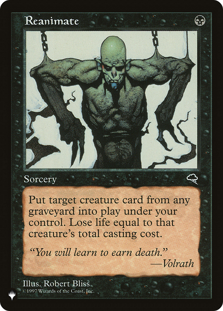 Reanimate [LIST ]