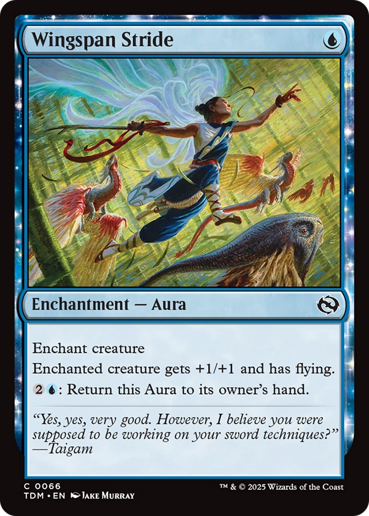 {@C} Wingspan Stride [Tarkir: Dragonstorm][TDM 066]
