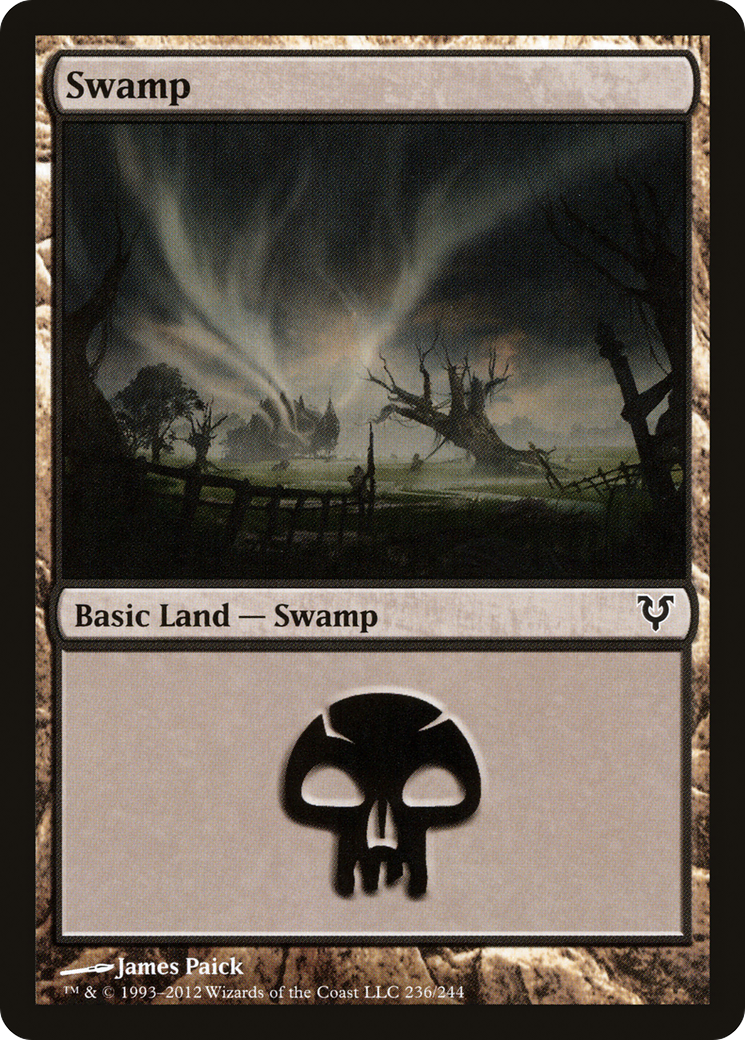 {B}[AVR 236] Swamp (236) [Avacyn Restored]