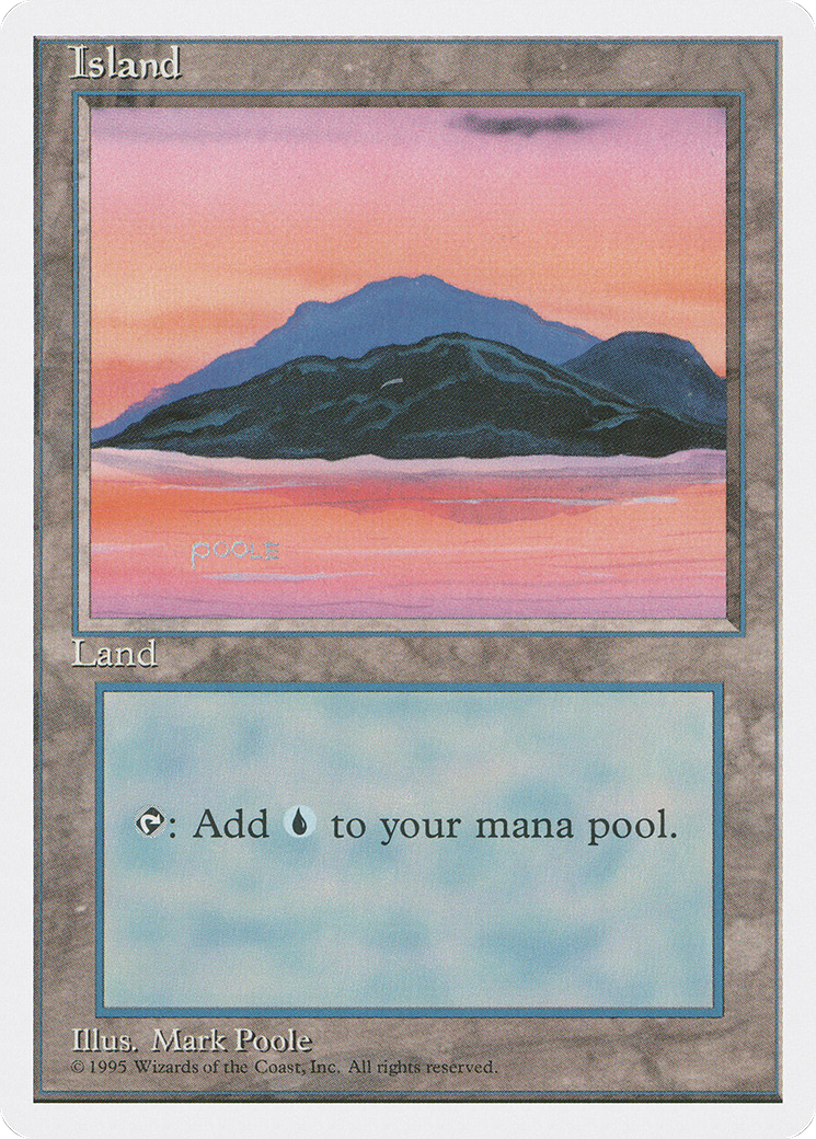 {B}[4ED 369] Island (369) [Fourth Edition]