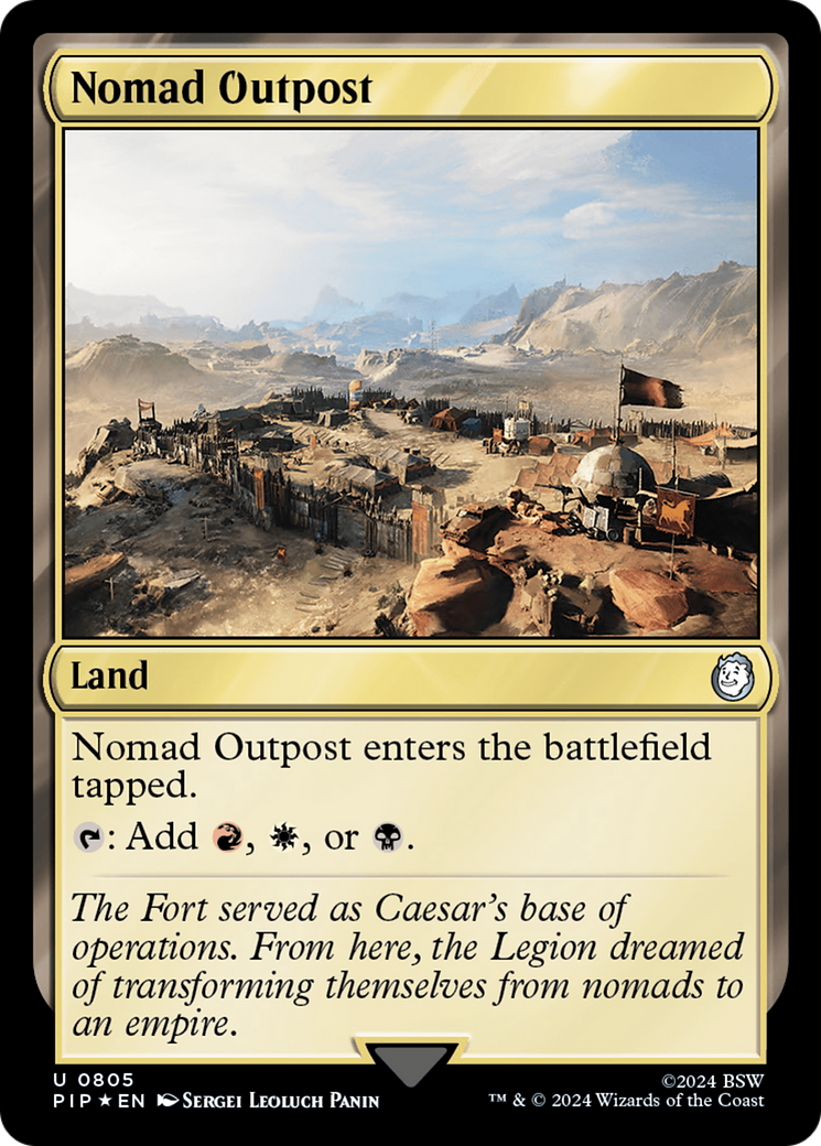 {C} Nomad Outpost (Surge Foil) [Fallout][PIP 805]