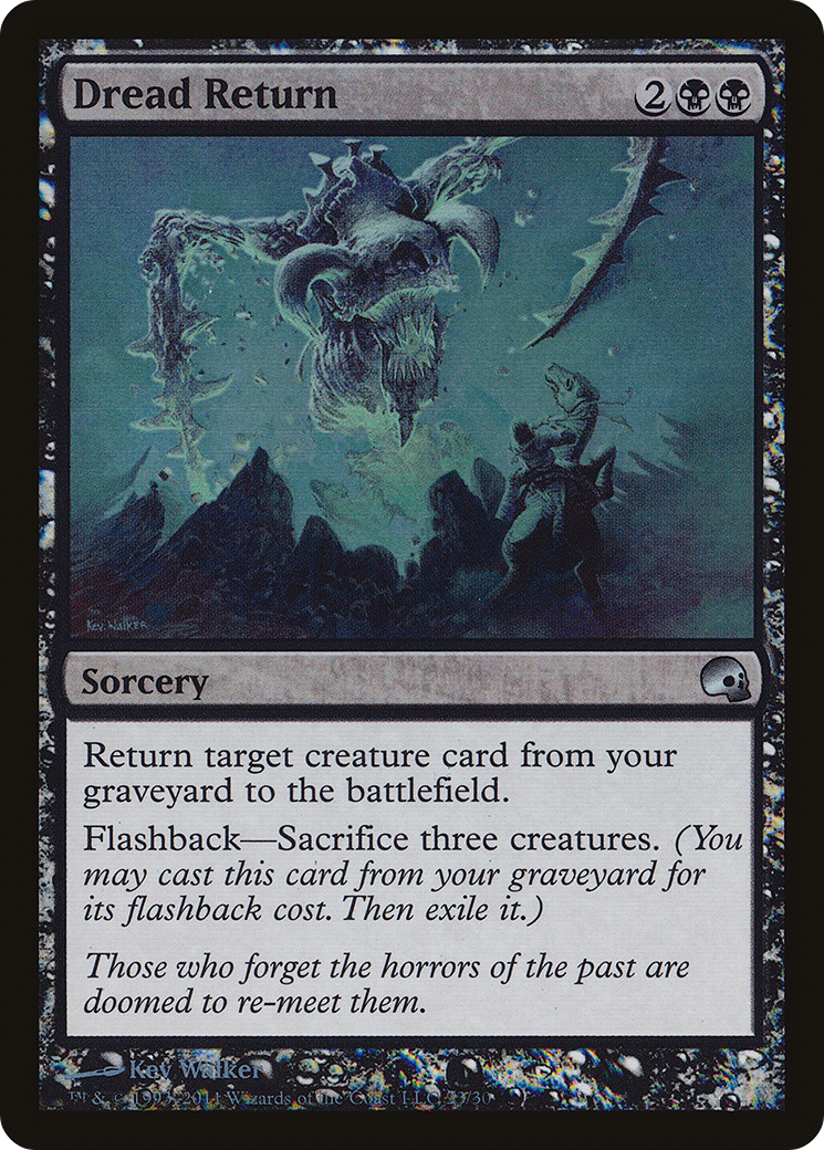 {C} Dread Return [Premium Deck Series: Graveborn][PD3 023]