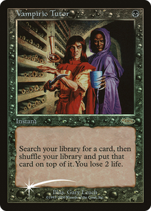 {R} Vampiric Tutor [Judge Gift Cards 2000][PA J00 002] - Misty Mountain Games