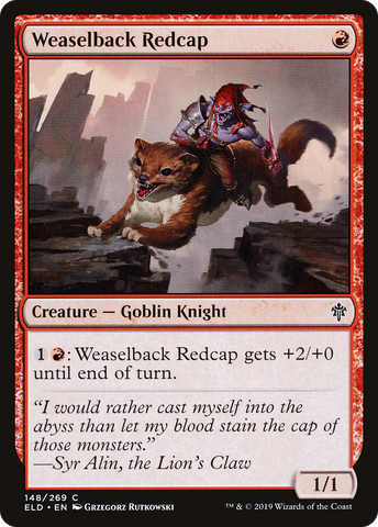 {C} Weaselback Redcap [Throne of Eldraine][ELD 148]
