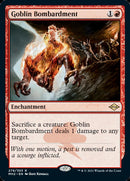 {R} Goblin Bombardment (Foil Etched) [Modern Horizons 2][ET MH2 279]
