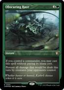 {R} Obscuring Haze (Foil Etched) [Commander Masters][CMM 566]
