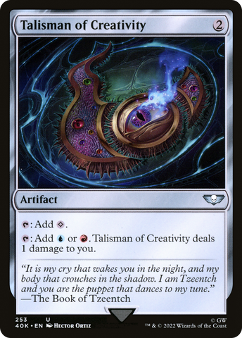 {C} Talisman of Creativity [Universes Beyond: Warhammer 40,000][40K 253]