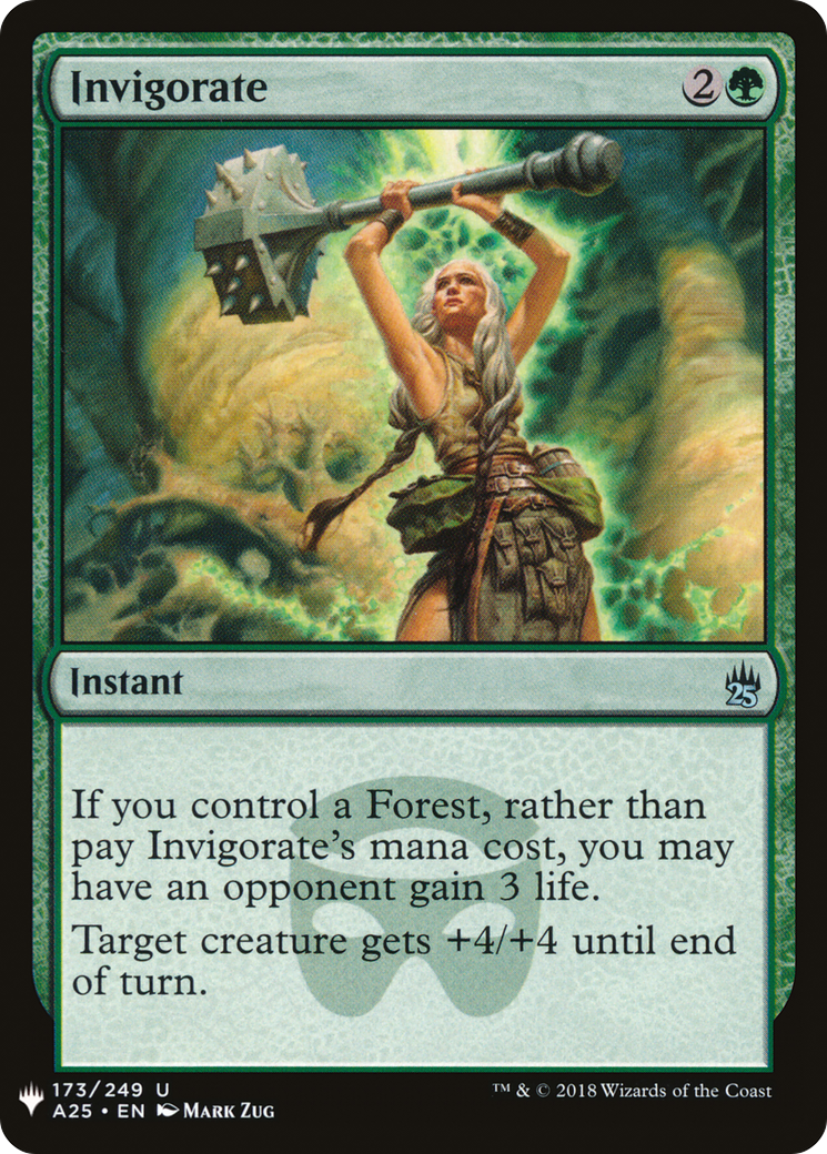 {C} Invigorate [Mystery Booster][LS A25 173]