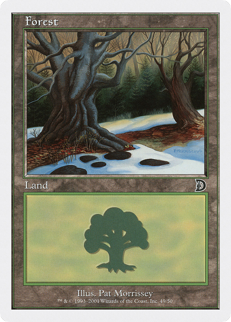 {B}[DKM 049] Forest (49) [Deckmasters]
