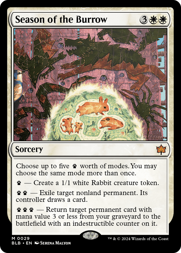 {@R} Season of the Burrow [Bloomburrow][BLB 029]