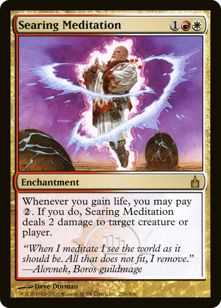 {R} Searing Meditation [Ravnica: City of Guilds][RAV 226] - Misty Mountain Games
