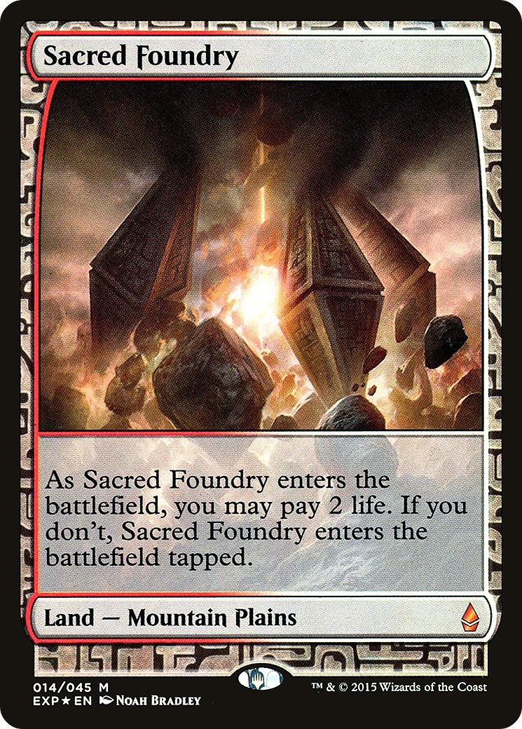 {R} Sacred Foundry [Zendikar Expeditions][EXP 014] - Misty Mountain Games