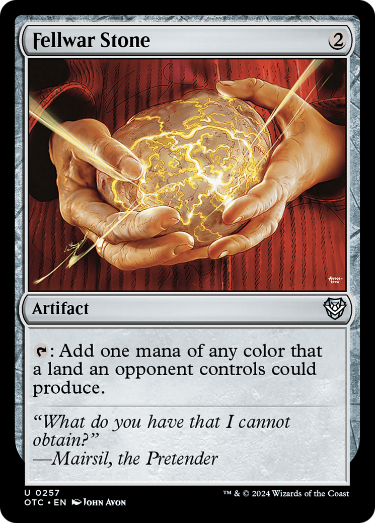 {C} Fellwar Stone [Outlaws of Thunder Junction Commander][OTC 257]