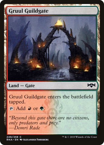 {C} Gruul Guildgate (249/259) [Ravnica Allegiance][RNA 249]