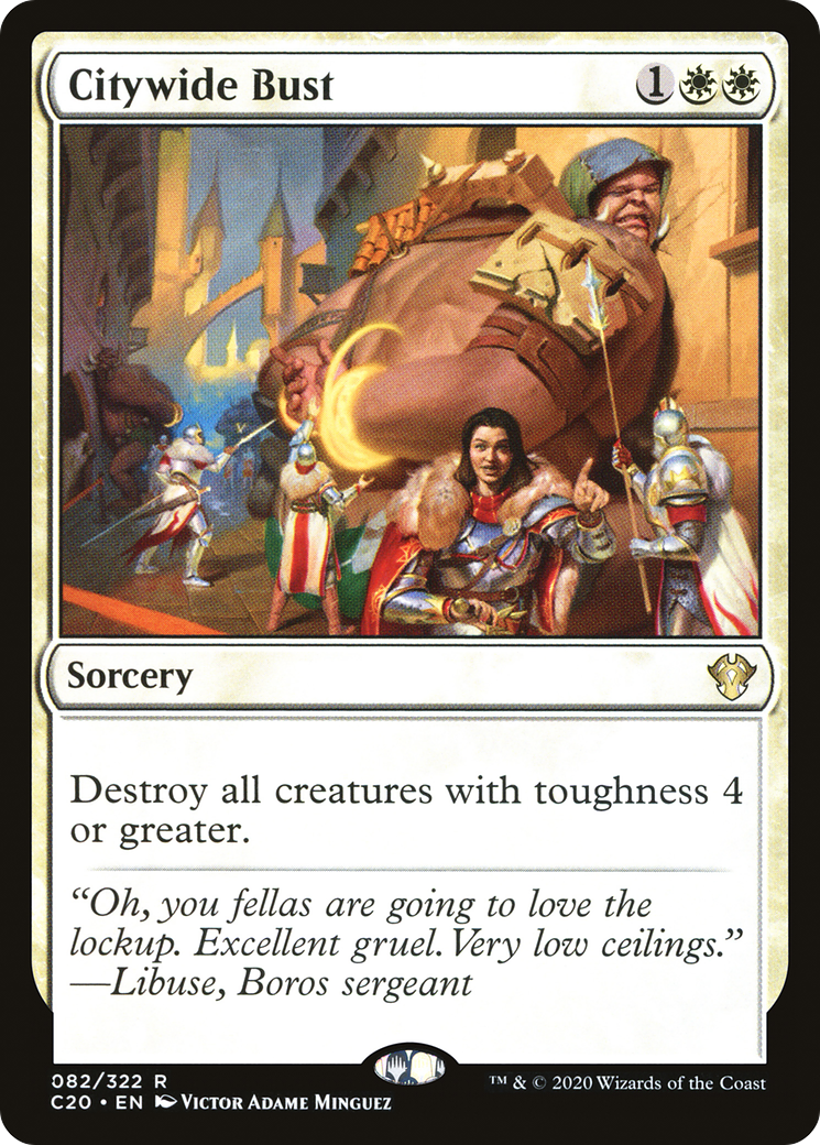 {R} Citywide Bust [Commander 2020][C20 082]