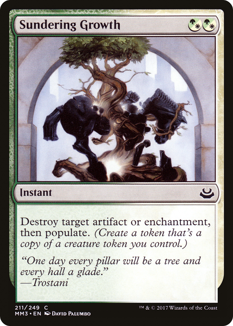 {C} Sundering Growth [Modern Masters 2017][MM3 211]
