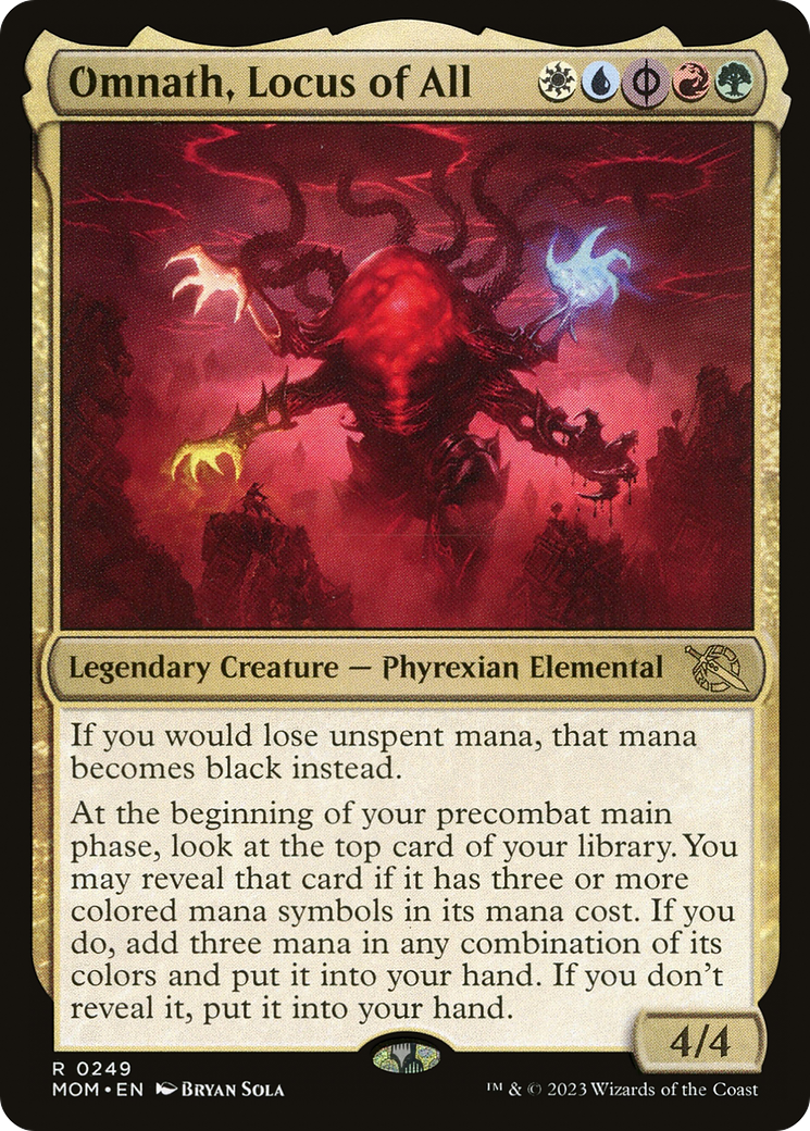{R} Omnath, Locus of All [March of the Machine][MOM 249]