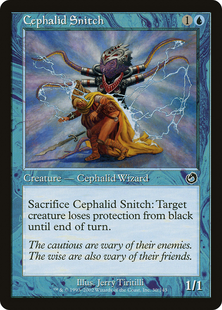 {C} Cephalid Snitch [Torment][TOR 030]