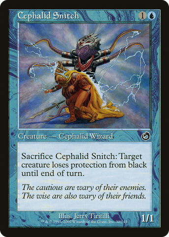 {C} Cephalid Snitch [Torment][TOR 030]